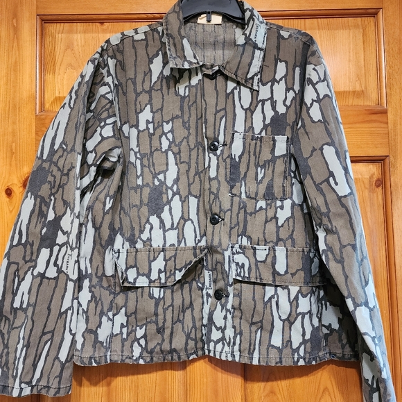 Vintage Trebark Camo Hunting Jacket, Size Large - Picture 8 of 9